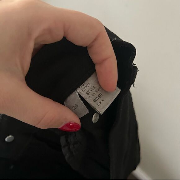 Reformation jeans cut off denim shorts 26 - Picture 5 of 5